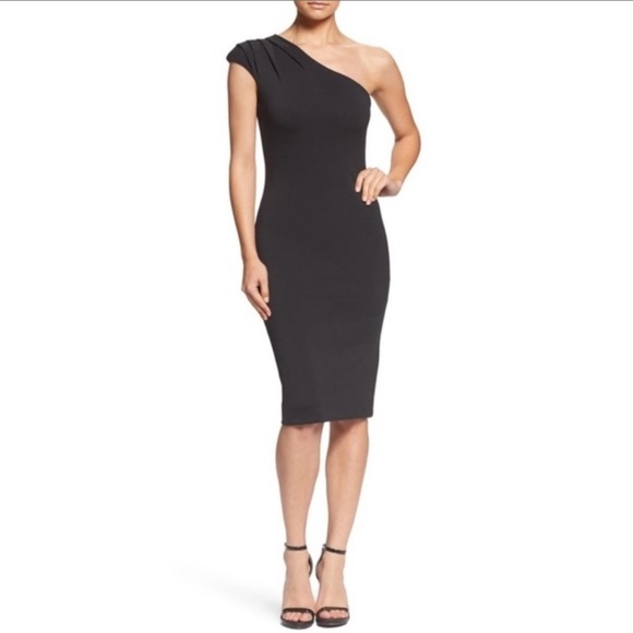 DRESS THE POPULATION Quinn One Shoulder dress XXL - Picture 3 of 13